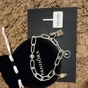 Pandora 3 Charms and Bracelet